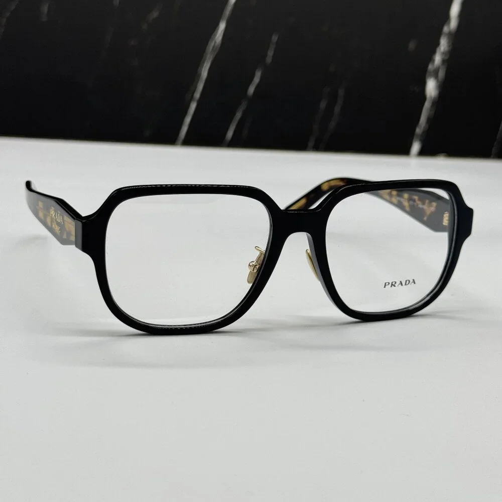 NEW PRADA PRB07VD 3891O1 WOMEN BLACK/HAVANA EYEGLASSES VPR B07D 3891O1